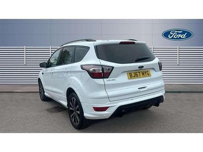 Used Ford Kuga ST-Line 150 HP (110 kW) 2017 White SUV