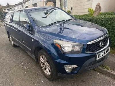 Used SsangYong Korando 2014 Blue SUV
