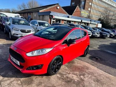 Used Ford Fiesta ST-Line 140 HP (102 kW) 2017 Red Hatchback