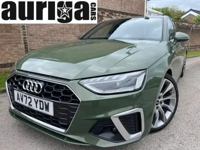 Begagnad Audi A4 S-Line 150 HK (110 kW) 2022 Grön Sedan
