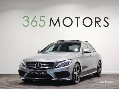 Used Mercedes C250 AMG line 204 HP (150 kW) 2015 Silver Sedan