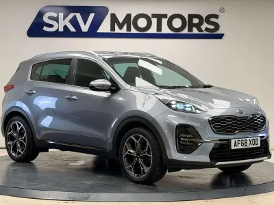 Used Kia Sportage GT-Line 174 HP (127 kW) 2018 Silver SUV