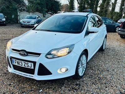 White Used 2013 Ford Focus Zetec Hatchback | £2,895 (Super price)