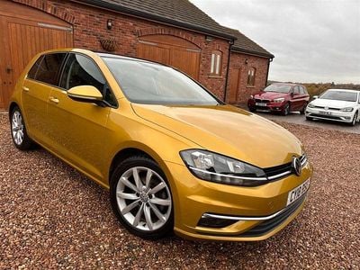 Yellow Used 2018 VW Golf VII GT Hatchback | £10,500 (Good price)