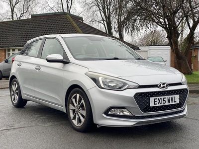 Silver Used 2015 Hyundai i20 SE Hatchback | £6,050 (Fair price)