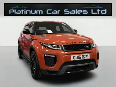 Used Land Rover Range Rover evoque HSE Dynamic 2016 Orange Estate