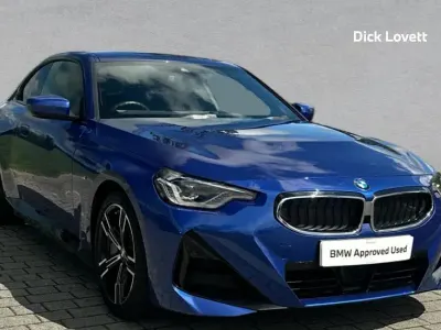 Used BMW 230 Coupé M Sport 242 HP (177 kW) 2023 Blue Coupe