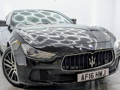 Black Used 2016 Maserati Ghibli Sedan | £12,990 (Fair price)