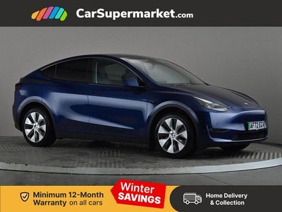 Blue Used 2022 Tesla Model Y Long Range AWD SUV | £23,597 (Fair price)