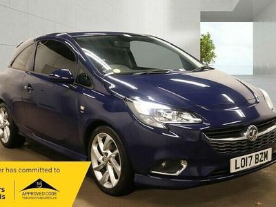 Used Vauxhall Corsa SRi 90 HP (66 kW) 2017 Blue Hatchback