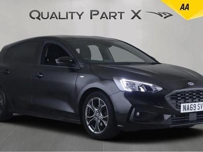 Black Used 2020 Ford Focus ST-Line Hatchback | £9,879 (Good price)