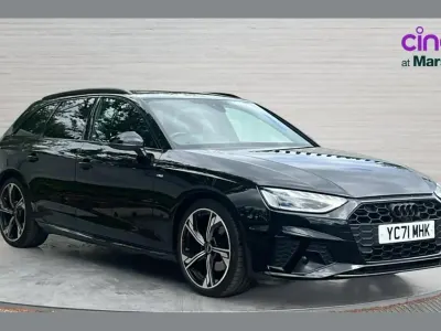Usado Audi A4 Black Edition 150 CV (110 kW) 2022 Negro Familiar