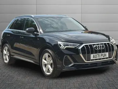 Used Audi Q3 S-Line 150 HP (110 kW) 2022 Black SUV