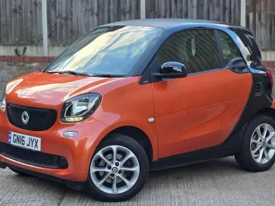 Used Smart ForTwo Coupé Passion 71 HP (52 kW) 2016 Orange Coupe