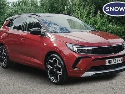 Used Vauxhall Grandland X Ultimate 131 HP (96 kW) 2024 Red SUV