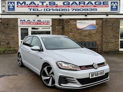 Silver Used 2018 VW Golf VII GTI Hatchback | £16,495 (Fair price)