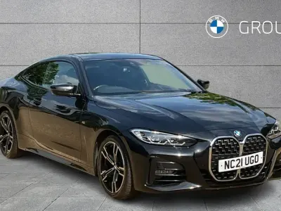 Begagnad BMW 420 M Sport 190 HK (139 kW) 2021 Svart Sportkupé