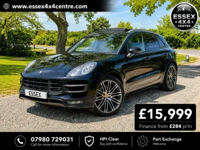 Used Porsche Macan Turbo 400 HP (294 kW) 2014 Black SUV