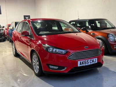 Red Used 2015 Ford Focus Titanium Hatchback | £6,795 (Fair price)
