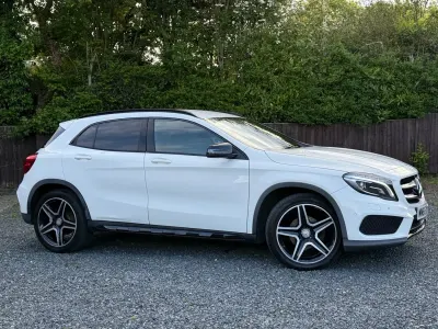Used Mercedes GLA200 AMG line 136 HP (100 kW) 2015 White SUV