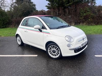 Used Fiat 500C Lounge 69 HP (50 kW) 2012 White Cabriolet