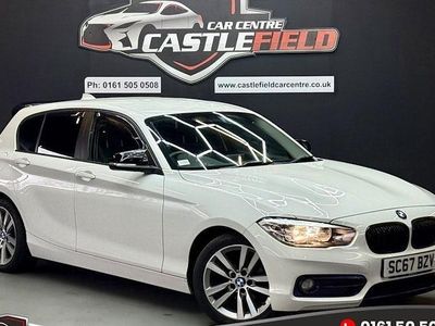 Used BMW 118 Sport Line 136 HP (100 kW) 2017 White Hatchback