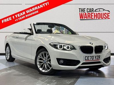 Used BMW 218 Sport Line 2020 White Cabriolet
