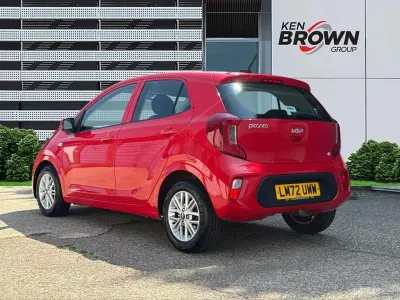 Used Kia Picanto 2022 Red Hatchback