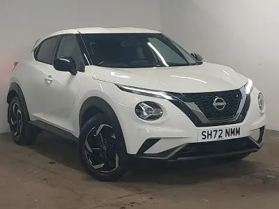 Used Nissan Juke N-Connecta 114 HP (83 kW) 2022 White SUV