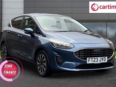 Blue Used 2023 Ford Fiesta Titanium Hatchback | £12,715 (Good price)