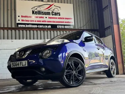 Begagnad Nissan Juke Acenta Premium 2014 Blå SUV