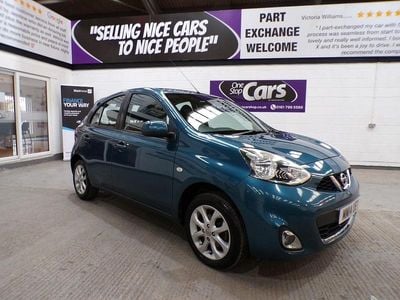 Used Nissan Micra Acenta 2014 Blue Hatchback