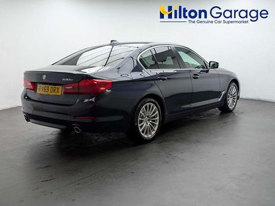 Used BMW 530e Luxury Line 2019 Blue Sedan