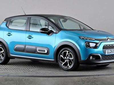 Used Citroën C3 PureTech 83 HP (61 kW) 2021 Blue Hatchback