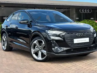 Used Audi Q4 e-tron Black Edition 210 kW (286 HP) 2025 Black SUV