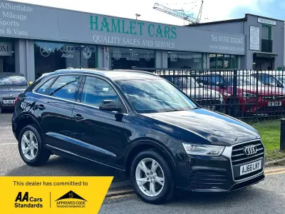 Used Audi Q3 Sport 150 HP (110 kW) 2017 Black SUV