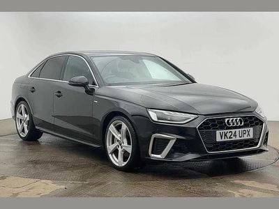 Black Used 2024 Audi A4 S-Line Sedan | £25,600 (Good price)