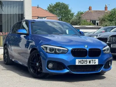 Używany BMW 118 M Sport 136 KM (100 kW) 2019 Niebieski Hatchback