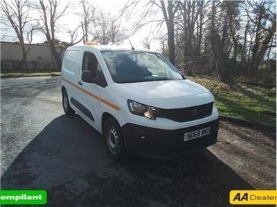 used Peugeot Partner 1.5 BLUEHDI GRIP L1 101 BHP IN WHITE WITH 47,600 MILES AND A FULL SERVICE HISTORY, 1 OWNER FROM NEW,