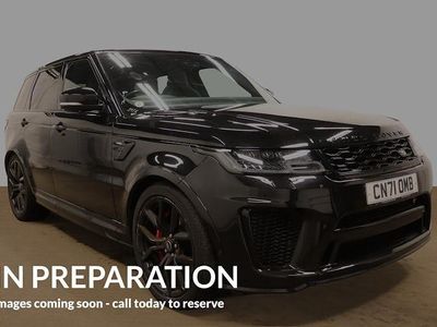 Used Land Rover Range Rover Sport SVR 575 HP (422 kW) 2021 Black SUV
