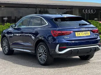Used Audi Q3 S-Line 150 HP (110 kW) 2023 Blue SUV