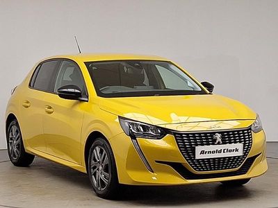 Used Peugeot 208 Active Premium 75 HP (55 kW) 2022 Yellow Hatchback