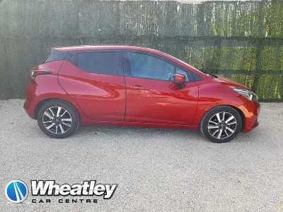 Used Nissan Micra Tekna 100 HP (73 kW) 2020 Red Hatchback