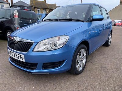 Used Skoda Fabia SE 2014 Blue Hatchback