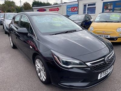 Used Vauxhall Astra S 105 HP (77 kW) 2016 Black Hatchback