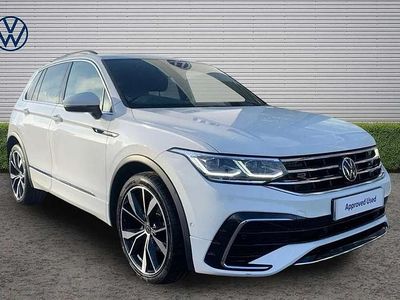 Used VW Tiguan R-line 150 HP (110 kW) 2022 White SUV