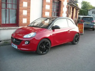 Used Vauxhall Adam S 70 HP (51 kW) 2016 Red Hatchback