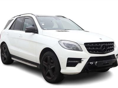 White Used 2014 Mercedes ML250 AMG line SUV | £11,770 (Fair price)