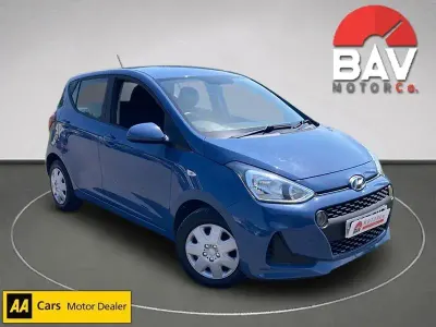 Used Hyundai i10 SE 66 HP (48 kW) 2018 Blue Hatchback