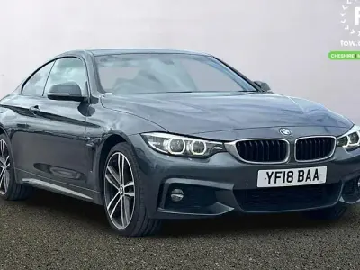 Used BMW 420 Coupé Comfort Edition 184 HP (135 kW) 2018 Grey Coupe